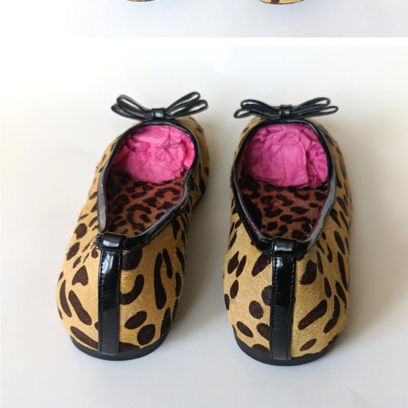 Vintage Christian Dior Ballet Flats - Leopard - Picture 3 of 6